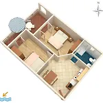 Family Friendly Seaside - Mulo, Zadar - 6155 شقة فرسي